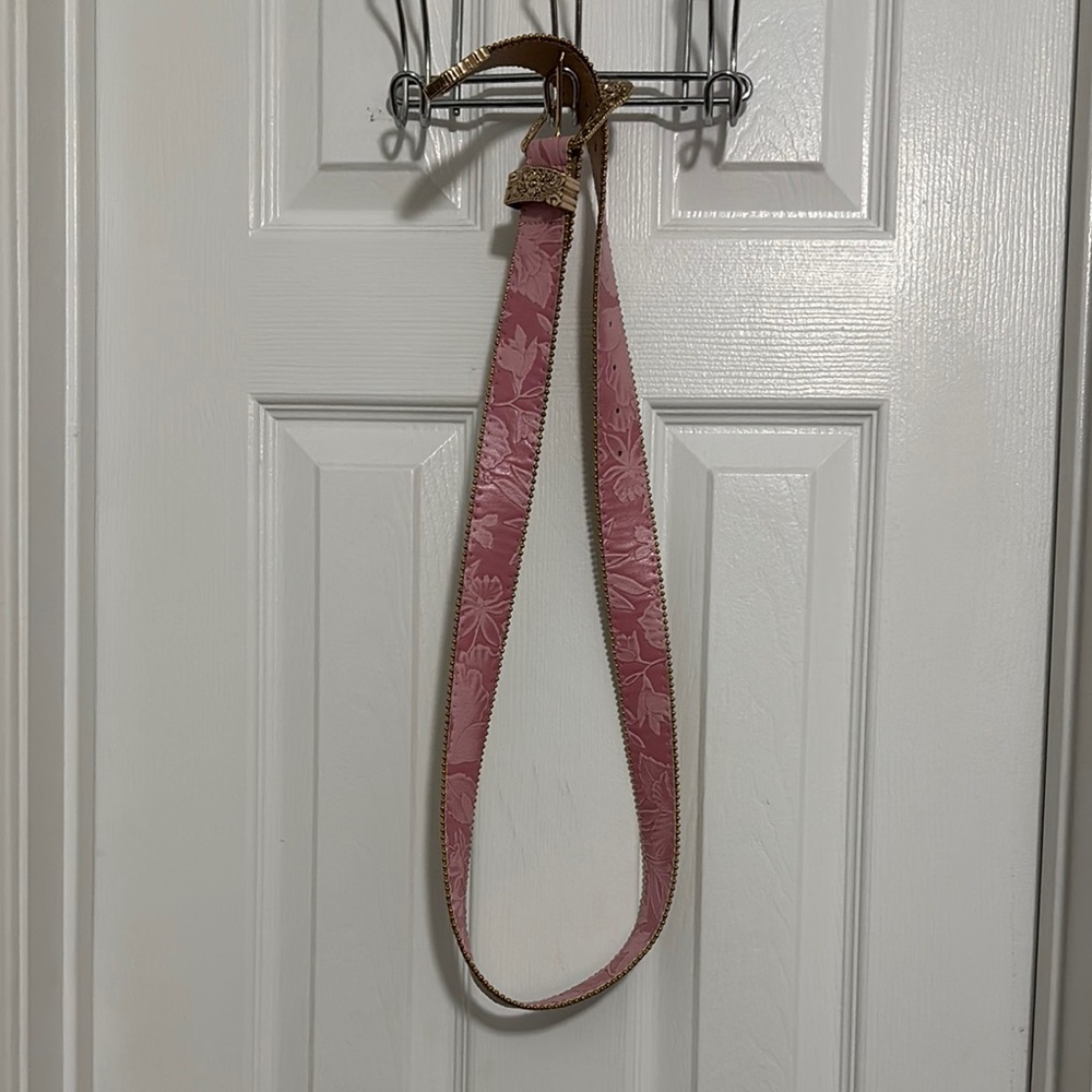 Floral Pink Women's Accessory Belt